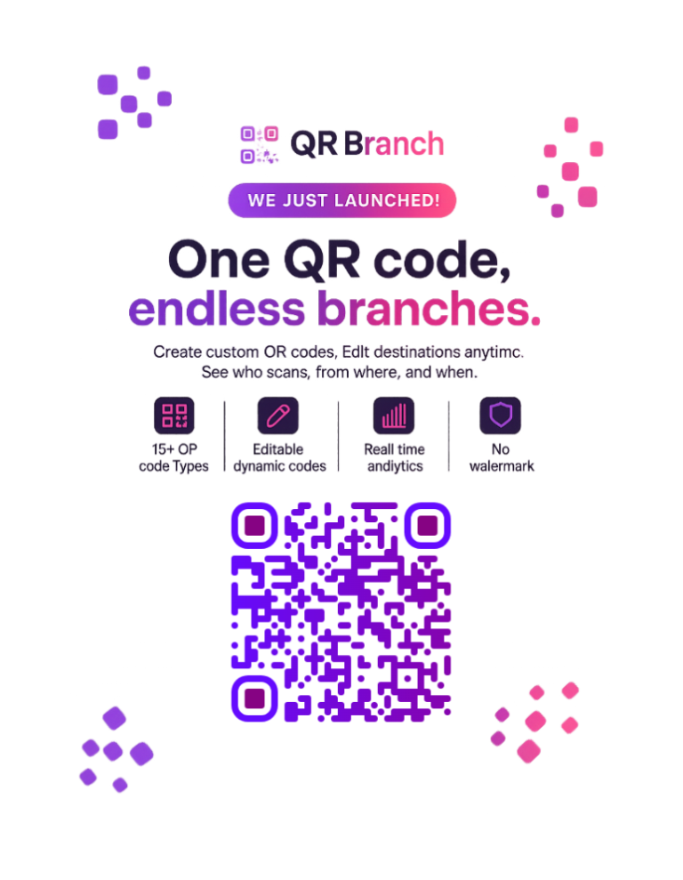 Case Study: Building QRBranch — A Full SaaS Product From Scratch