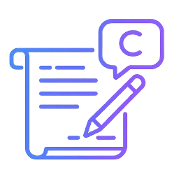 Copywriting icon