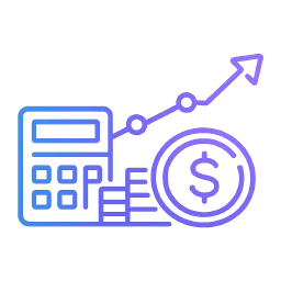 Cost-effectiveness icon
